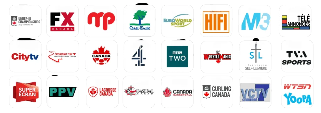 IPTV channel lineup - Sports